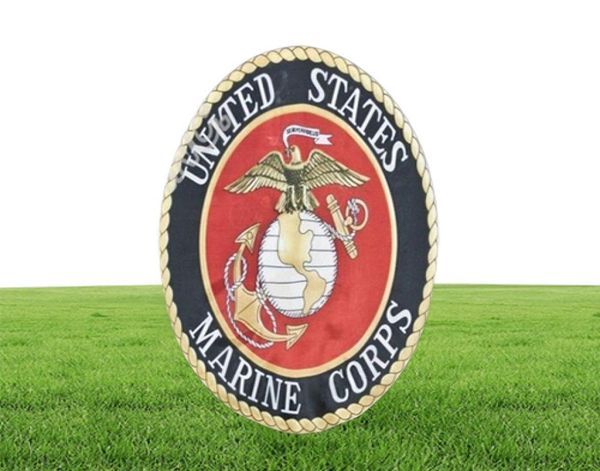 Black USMC Marines Marining Corps Emblem Flag 3ft x 5ft Polyester Banner volare 150 90 cm Flag personalizzato Outdoor5932595