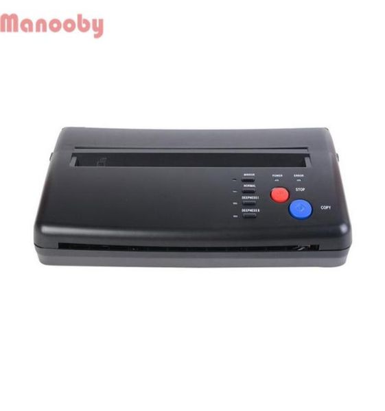 Manooby Tattoo Transfer Machine Машина для чертежа Printer Printer Maker Maker Tattoo Permanent Paper Power Machine Art8668667