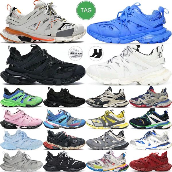 Sneakers Tracce 3.0 Scheroci Clear Sole Designer Scarpette Bianco Pink Bianco Orancione in pelle Silver Multi Green Metallica Blu Blu Blu Bla Blu Bla