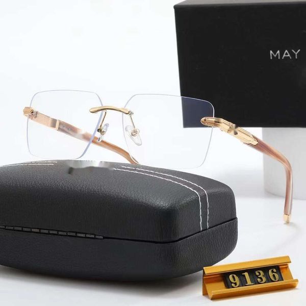 Mayba Sonnenbrille Designer Luxus Mode für Männer Frauen Sonnenbrillen Hochwertige Brillen Casual Brille Strahlung Sonnenbrille Trendige Brille