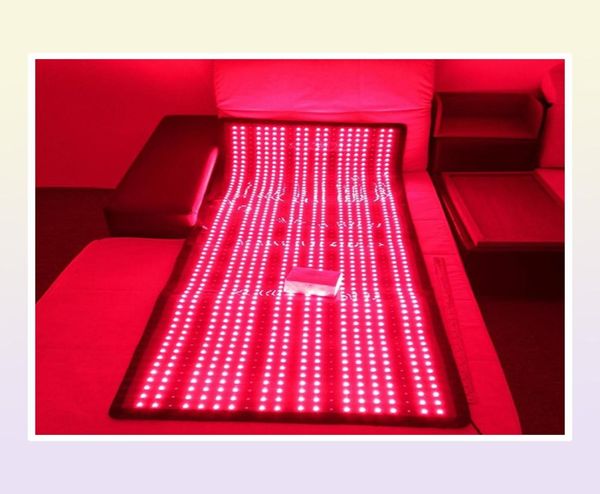 Uso doméstico Infravermelho LED Infravermelho LED Extra Grande tamanho completo Mat 660nm 850nm Red Light Therapy Pad6168550