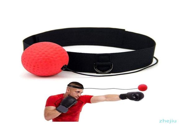 Bolas de perfuração com faixa de boxe de boxe de boxe Speed Punch Ball Fighting Sandha Training Equipment Acessórios2241975