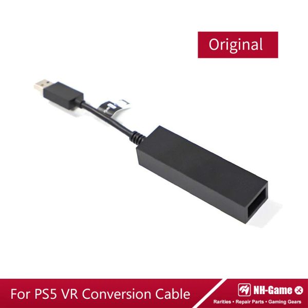 Acessórios portátil USB 3.0 Mini Câmera Adaptador para PS VR Para PS5 Adaptador de cabo Male para fêmea conector para console PS4