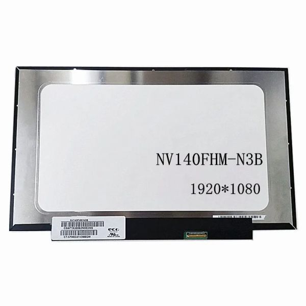 Tela nv140fhmn3b matirx para laptop LCD Screen NV140FHM N3B Matriz brilhante Panle Substituição FHD 1920*1080 30 pinos