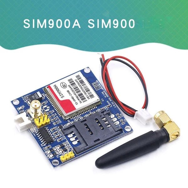 SIM900A SIM900 V4.0 Kit Kablosuz Uzatma Modülü GSM GPRS Tahtası Anten Arduino için Dünya Çapında Mağaza Test Edildi