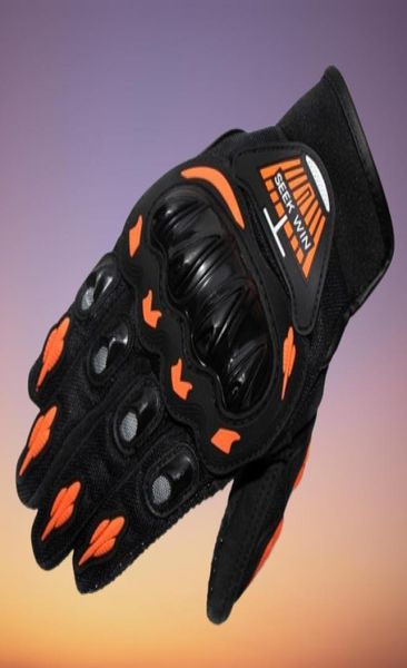 Neue Qualität Motorrad Rennsport -Schutzhandschuhe Grüne Orange Rote Farben Motoqueiro Luva Motorrad Motocross Moto Guantes5800324