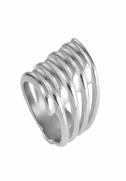 Подлинное кольцо дружбы торнадо для женщин Unode50 925 Серебряное серебряное серебряное покрытие подходит для европейского uno de 50 стилей подарка мужчин Ring3784051