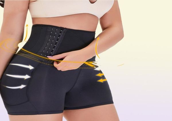 Guudia Butt Lifter Shapewear Vücut Şeytan Şort Paded Panties Kontrol Panties Seksi şekillendiriciler Kalça Geliştirici Bel Eğitmeni Shapwear 2018579959