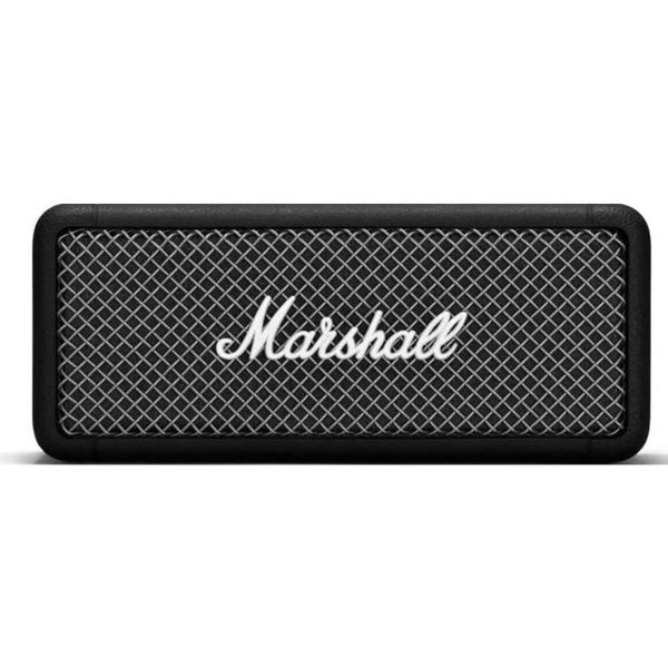 Marshall Emberton II портативный динамик Bluetooth в гладкой черной и латунной отделке-компактный, мощный звук для прослушивания музыки на ходу