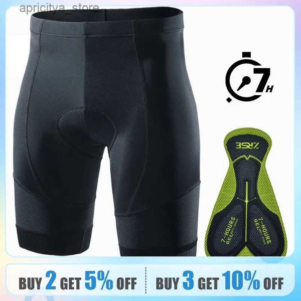 Shorts de ciclismo shorts de ciclismo homens gel bicyc roupas de bicicleta de montanha mtb mtb rodovia downhill enduro roupas lycra ma women 2023 verão 7 horas l48