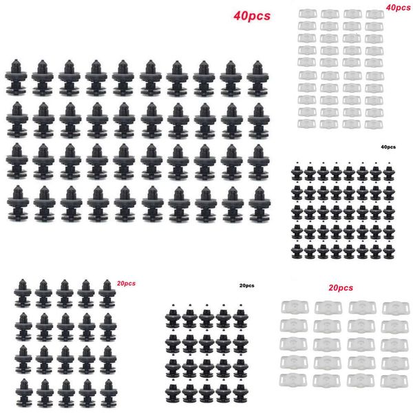 NEU-Auto-Tür-Innenausstattung Clips Schnalle Plastikkarte für Ford Focus 2 C-Max Kuga 1 Retainer Ersatzzubehör
