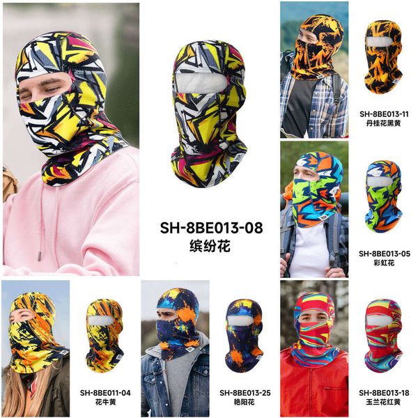 Neu 2024 2024 Motorradmaske Vollgesichtsmaske Balaclava Atmungsaktives Sonnenschutz Wanderung Outdoor Sport Fahrradwinddichte Motorradschalel