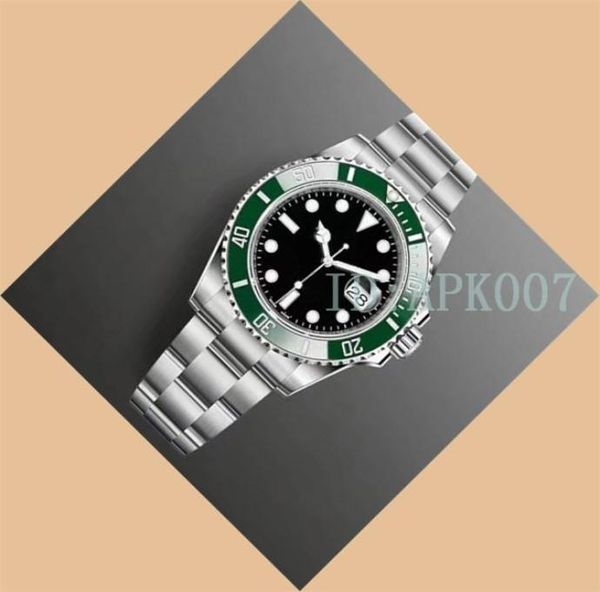 APK007 Mens relógios automáticos Cerâmica Menina Men assista a relógios de pulso ouro de alta qualidade Men039s Gift Sub Wristwatch Desconto 5020611
