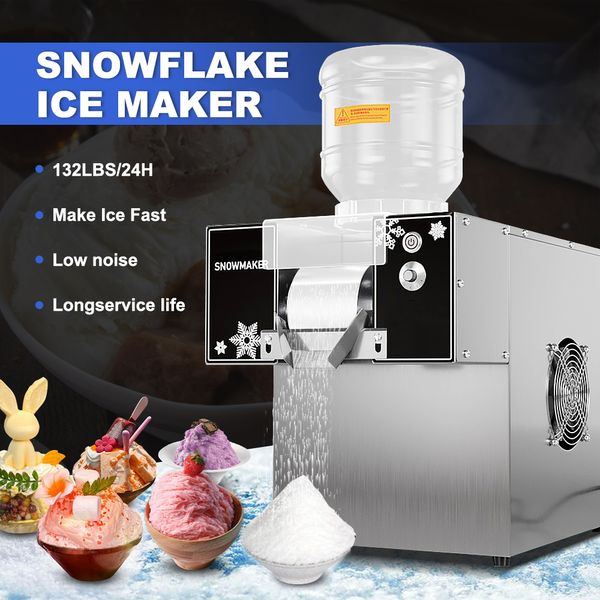 Commercial Ice Machine Milkshake Smoothie Ice Mixer - 220 V/110 V Spannung Smoothie Maker für geschäftliche Verwendung - ideal für Saftstangen und Cafés