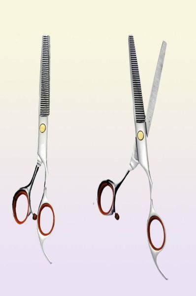 Hair Scissors Professional Japan Steel 7 3939 Preparação de cães de estimação Rainning Shears Cutting Berbere Hairdressing Scissorshair4143117