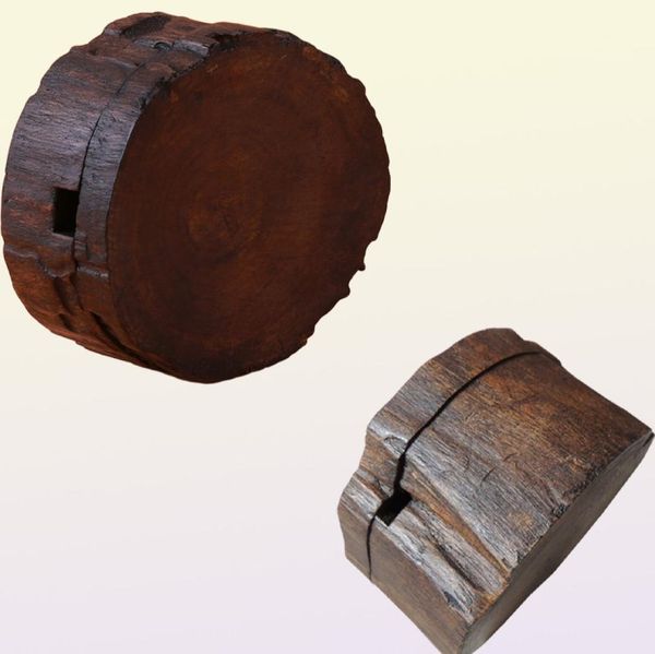 Creative Wood имеет твердую древесную пепельницу, личность дерева с крышкой ахтры спа -салон украшения пепельницы C02236097513