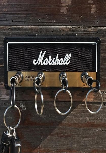 Key Holder Rock Electric Guitar Speaker Key Hanging Hook Storage Keychain Vintage JCM800 1959SLP Bullet GP693170441