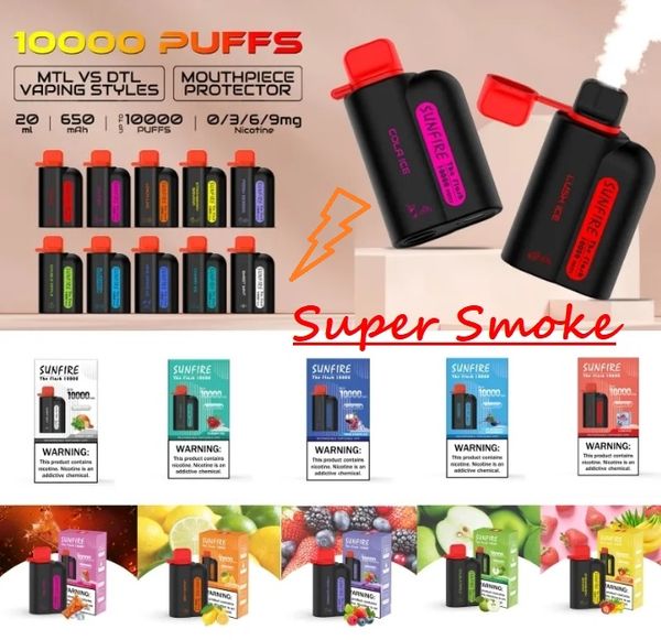 DTL 10000 Puffs Riesige Dampfeinweg -Vape Puff 10000 20000 Puffs Elektrische Zigaretten 20 ml Kapazität Öl Puff Tornado Best 9k 10k 12k China Fabrik Frankreich Deutschland EU