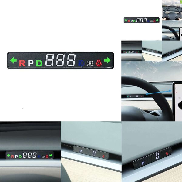 Nuovo per Tesla 3 Modello Y 2019 2020 2021 2022 Supporto per tachimetro del display head-up dedicato Accessori di retrofit KPH MPH