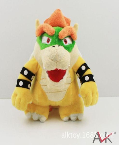 17cm Super Bowser Pluus Philed Toy Bowser Super Plush Toys Koopa Bowser Dragon Plush Doll1470911