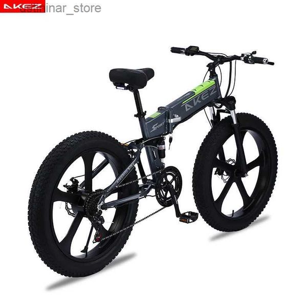 Bikes Ride-Ons Elektrofahrrad mit Fat Tire Mountainbike Schneefahrrad E-Bike Falted E-Bike Cycling 1000W Motor 48 V 26 4.0 L47