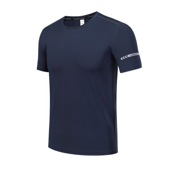 Magliette uomini che corrono maglie da palestra a secco veloce a manica corta camicia fitness di grandi dimensioni m5xl sport magliette maschi