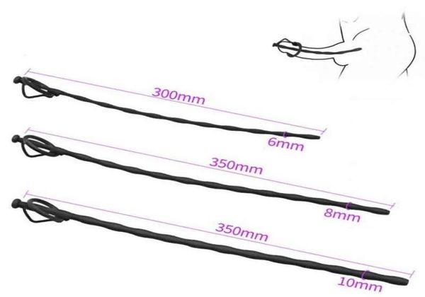 Üretra diktatörleri yumuşak silikon üretra kateter seks dükkanı penis fişleri mastürbator üretra ses tüpü yetişkin seks oyuncakları man2340316
