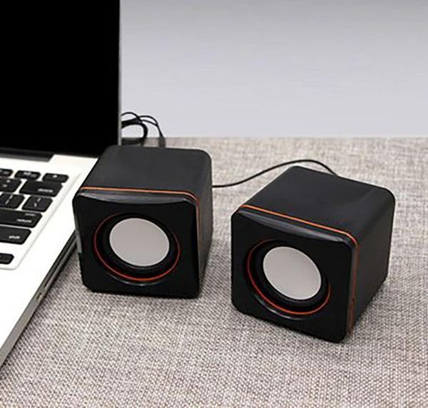 Speaker universal USB 20 Music 35mm Pulg Mini Music Stéreo Speakers para o Notebook de Computador para Desktop multimídia3760673