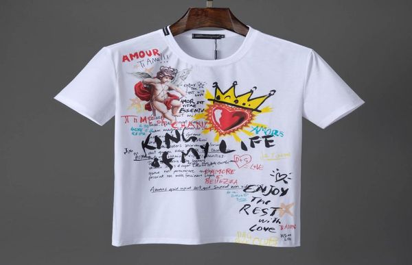 2019ss Brands Sport Hip Hop Designs Winter Men039s Tshirt Manga curta Cinzão de algodão Designers Hip Hop Designers Meninas Tops Tops77763632