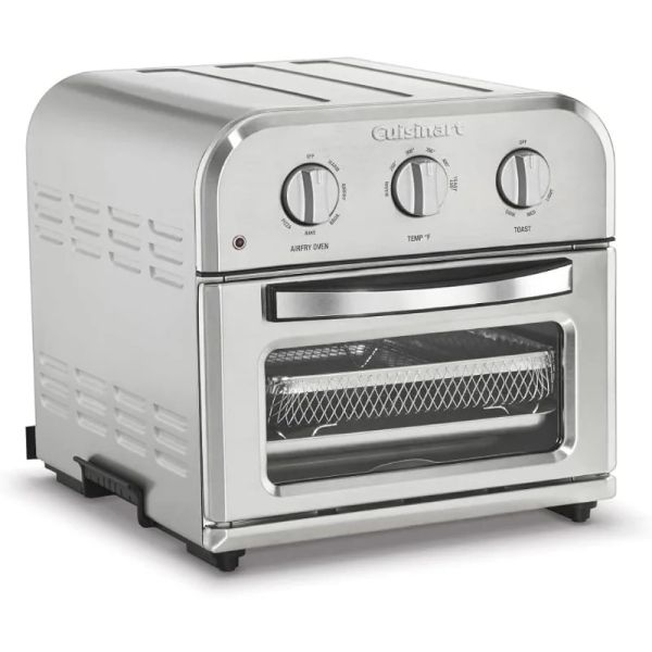 COMBOS COMPACT Airfryer Toaster Oven, motore da 1800 watt con funzioni 6in1 e ampio intervallo di temperatura, friggitrice ad aria a grande capacità
