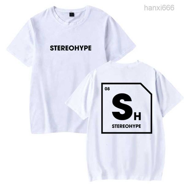 magliette magliette hype stereohype maglietta divertente estate casual maschio hipster hip-hop tee homme streetwear