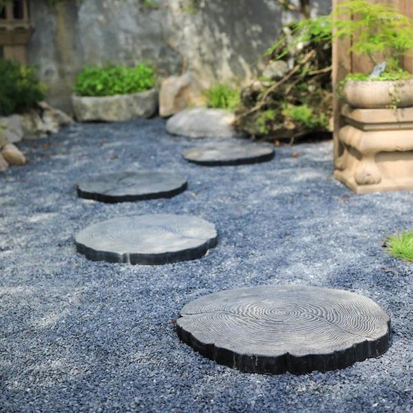 Декоративные тарелки Stepping Stone Terrace Garden Plastic Loppad Газон без скольжения педали