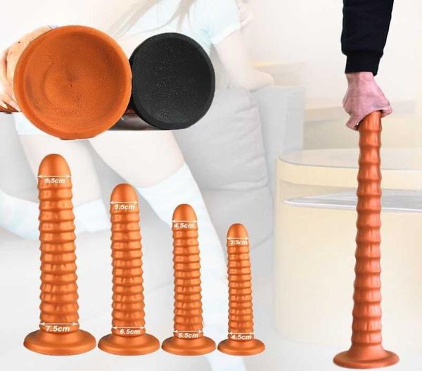 Massaggio da 40 cm Plug super lungo anale grande Buttplug dilatador anale dildo tappo giocattoli anali per donne adulti giocattolo sessuale per uomini sesso gay5439051