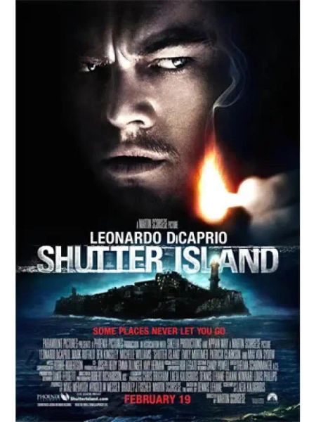 Shutter Island Classic Movie Artwork Europa und Amerika inspiriert ideal für Raumlebnis Leinwand Kunst Wanddekoration Perfektes Geschenk