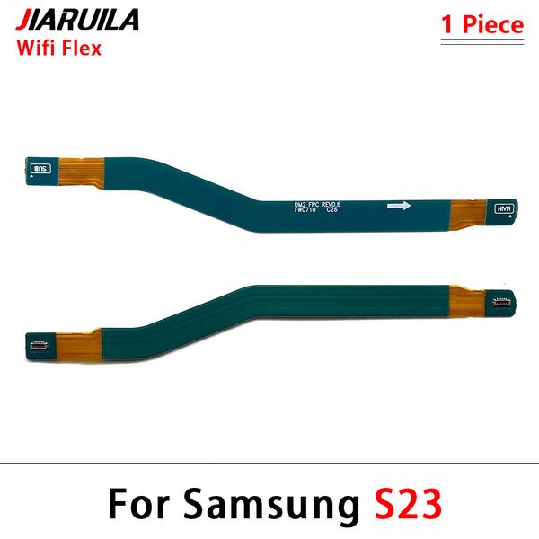 Para Samsung S20 S21 S22 S23 Plus Ultra S21+ S22U S21FE WiFi Antena principal conector da placa da placa da placa -mãe Cabo flexível