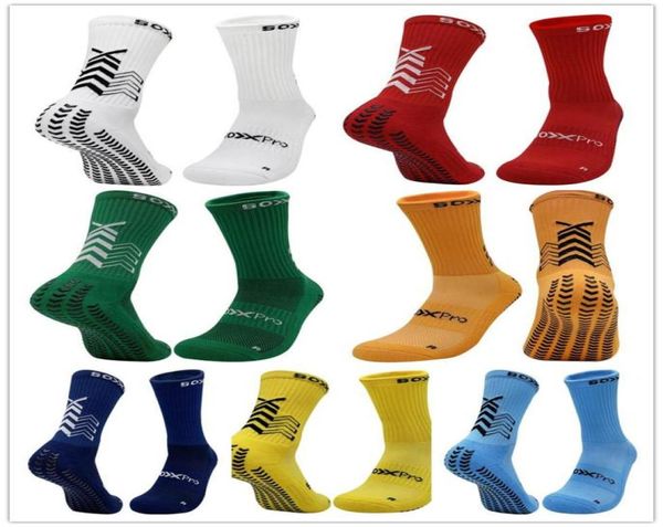 Futbol Anti Slip Çoraplar Erkekler Soxpro Sox Pro Futbolu için Basketbol Koşu Bisiklet Salonu Jogging8597340