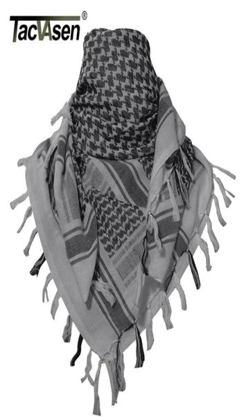 Tacvasen Männer Schal taktisch Wüste Arabische Keffiyeh Schal Camouflage Head Schal Frauen arabische Baumwollpaintball -Gesichtsmaske D1815002440