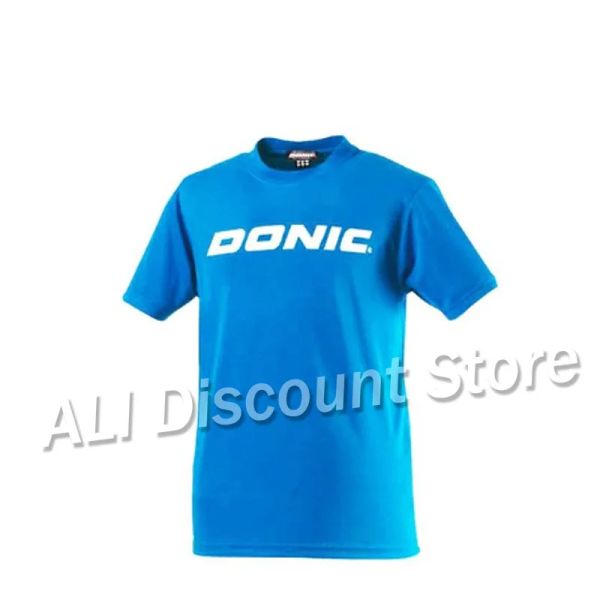 Trikots original Donic Tischtennis Kleidung Sportswear Schnell trockener kurzärärmischer Männer Ping Pong T -Shirt Badminton Sport Trikots