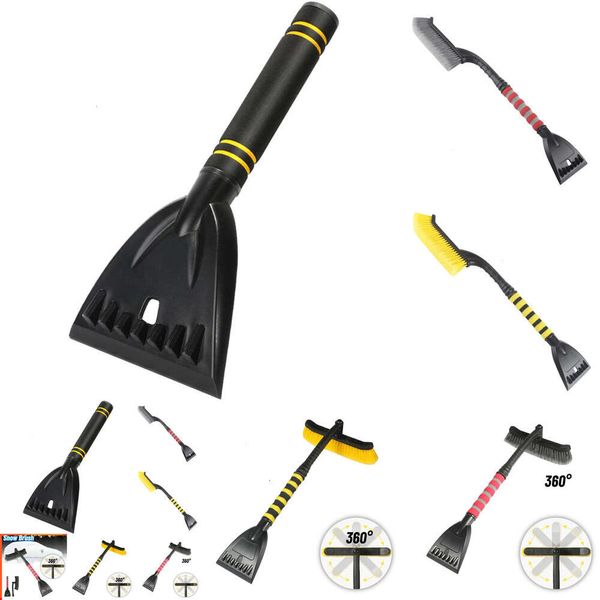 Novo 2024 2024 Universal Multifunction Winter Car Snovel Shovel Remoção de neve de vidro Remoção de pára -brisa De descongelamento do raspador de gelo Ferramentas Acessórias automáticas