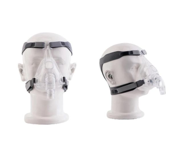 Moyeah CPAP Makine Maskesi Tam Yüz Maskesi Uyku Apnesi Anti Horlama Tedavisi Çözümü için Ayarlanabilir Başlık Kayış Klipsi