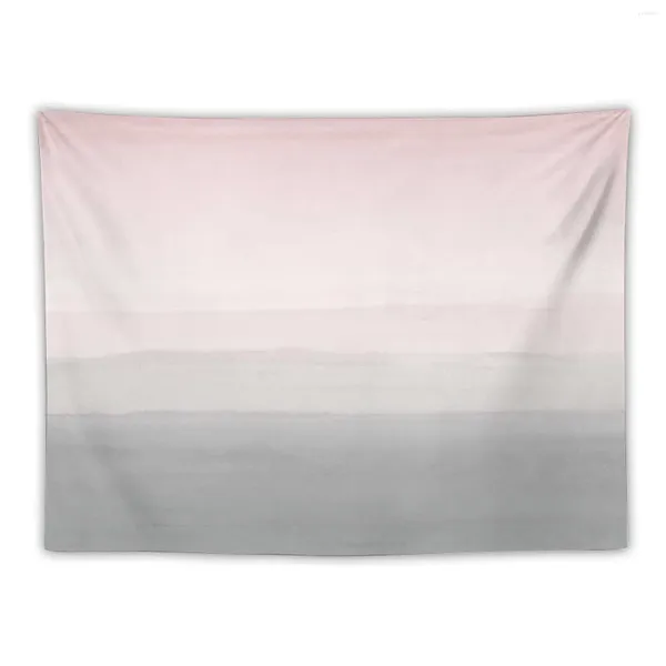 Arazzi che toccano il blush grigio acquerello astratto #4 #painting #decor #art Tapestry House Decor Aesthetic Room Decors