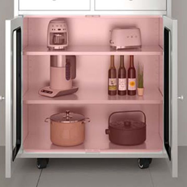 Gaveta de gaveta carregada armário de cozinha armário de armário Exibir armário de cozinha peças de cozinha