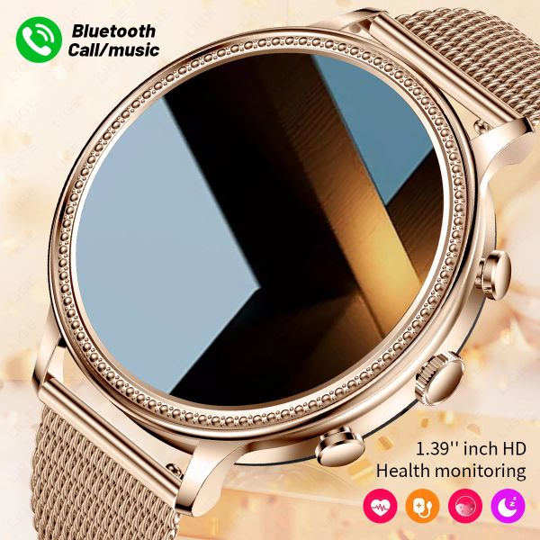 Relógios Lige Women Smart Watches Ladies Smartwatch para Android Huawei Xiaomi Telefone e iOS iPhone iPhone Digital Watch Men Smart Bracelet