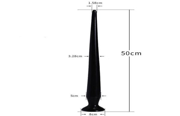 50cm Super Long Anal Butt Butt Plug Prostate Massager Snake Dildo Anus Masturbator Produtos Adultos Trinquedos Sexuais para Man Woman7967774