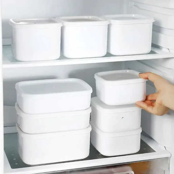 Bottiglie di stoccaggio frigorifero cucina riscaldato in forno multigrain multifunzione in plastica in plastica contenitore di alimenti trasparenti