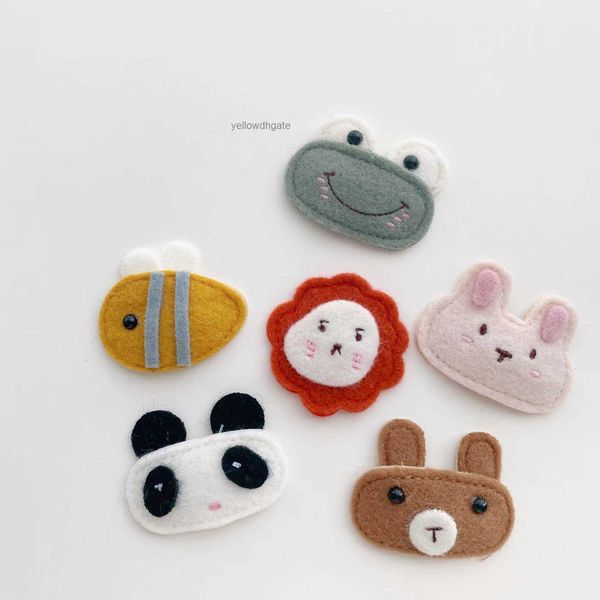 Han Feng Cute Velvet Lion Animal Childrens Clip per capelli Clip per capelli per bambini BB Clip BB Clip