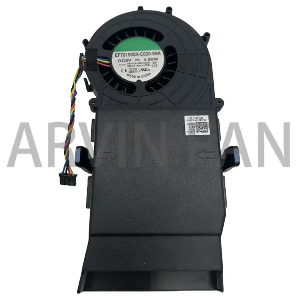 Zincir/Maden EF70150SXC020S9A Optiplex 7040m 3020m 9020m 3040m Alpha USFF Soğutma Fanı Soğutucu 02N51K 2N51K DC 5V 4.50W 11cfm