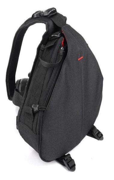 Triângulo SLR Bag de câmera Lowepro Sling Backpack Pografia de ombro único PO Bolsas de Po