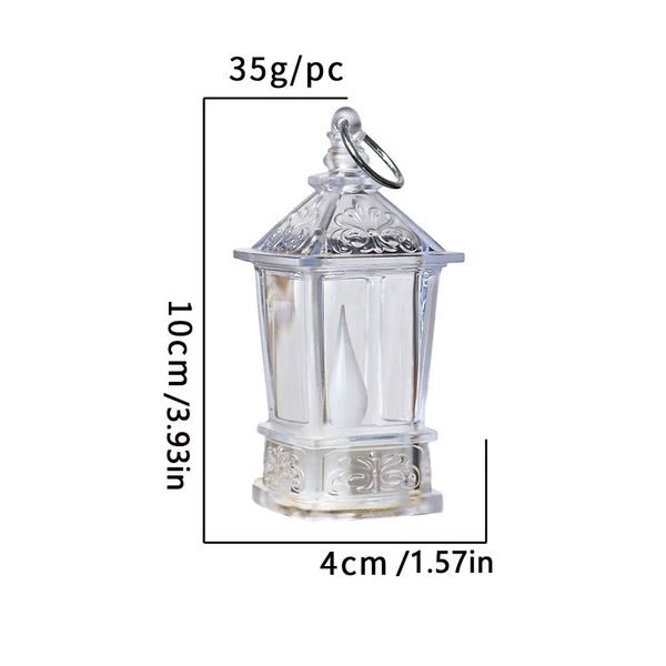 Night Light Electronic Velle Light Transparent Warm White Aps Led Crystal Lamp Acrylic Europeany Party Supplies