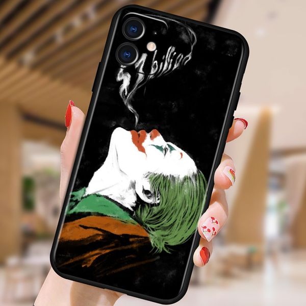 DC Hot Art Joker Movie Telefon Hülle für Apple iPhone 15 Ultra 14 13 12 11 XS XR X 8 7 Pro Max Plus Mini Black Cover